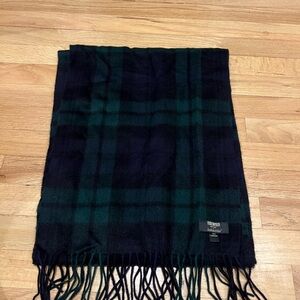 Todd snyder x joshua ellis 100% cashmere  Men's Black and Green Scarf